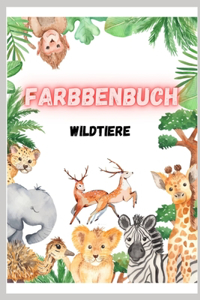 Wildetiere Farbbenbuch