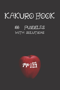 Kakuro game book #18