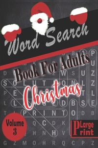 Christmas Word Search Book for Adults