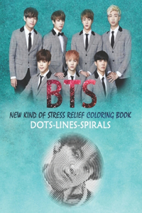 BTS Dots Lines Spirals Coloring Book