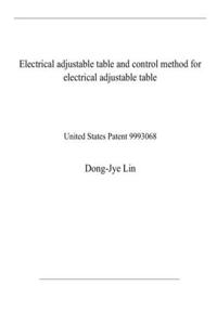 Electrical adjustable table and control method for electrical adjustable table