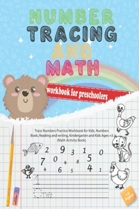 Number Tracing and math workbook for Preschoolers