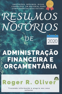 Resumos Notórios de Administração Financeira e Orçamentária