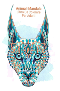 Animali Mandala Libro Da Colorare Per Adulti