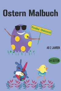 Ostern Malbuch Ab 2 Jahren