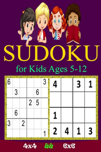 SUDOKU for Kids Ages 5-12