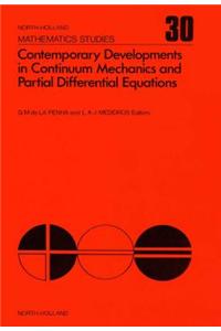 Contemporary Developments in Continuum Mechanics and Partial Differential Equations