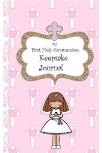 My First Holy Communion Keepsake Journal