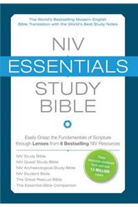 NIV, Essentials Study Bible, Hardcover