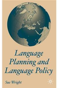 Language Policy and Language Planning