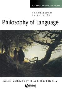 Blackwell Guide to the Philosophy of Language