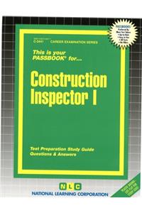 Construction Inspector I