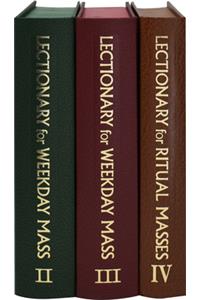 Lectionary - Weekday Mass (Set of 3)