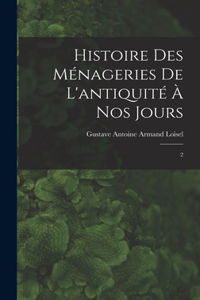 Histoire des ménageries de l'antiquité à nos jours