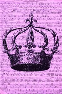 A Vintage Purple Crown Journal