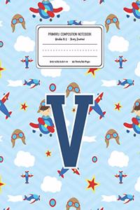 Primary Composition Notebook Grades K-2 Story Journal V