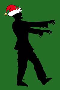 Zombie Santa Christmas Journal