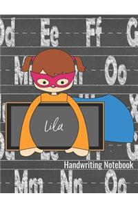 Lila Handwriting Notebook