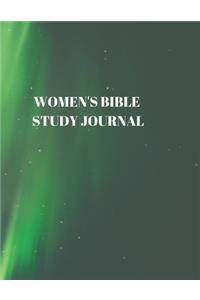 Women's Bible Study Journal: 116 Pages Formated for Scripture and Study!