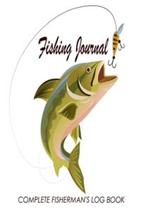 Fishing Journal - Complete Fisherman's Log Book