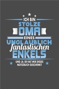 Ich Bin Stolze Oma Eines Unglaublich Fantastischen Enkels - Und Ja, Er Hat Mir Dieses Notizbuch Geschenkt