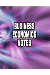 Business Economics Notes
