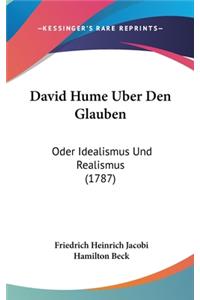 David Hume Uber Den Glauben