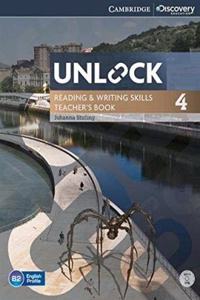 Unlock Level 4 Reading And Writing Skills Teachers Book With Dvd