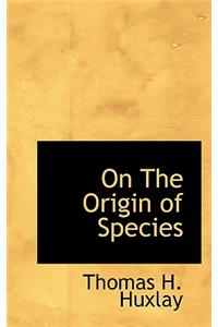 On the Origin of Species