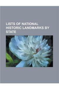 Lists of National Historic Landmarks by State