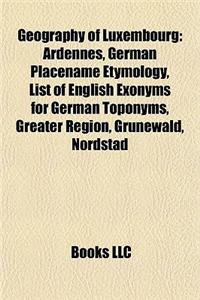 Geography of Luxembourg