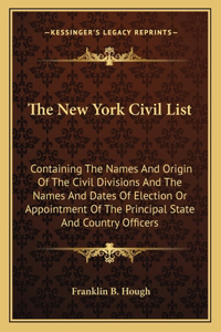 New York Civil List