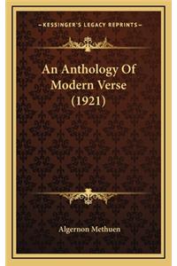 Anthology Of Modern Verse (1921)