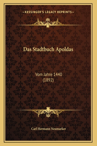 Stadtbuch Apoldas