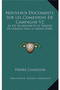 Nouveaux Documents Sur Les Comediens De Campagne V2