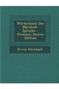 Worterbuch Der Marshall-Sprache