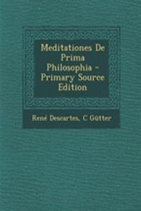 Meditationes de Prima Philosophia