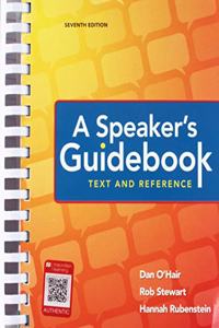 A Speaker's Guidebook: Text and Reference & Launchpad Speakers Guide (1-Term Access)