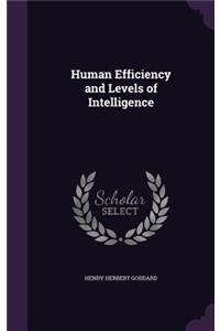 Human Efficiency and Levels of Intelligence