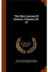 The Ohio Journal of Science, Volumes 20-22