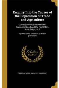 Enquiry Into the Causes of the Depression of Trade and Agriculture