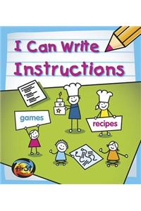 I Can Write Instructions