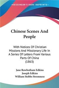 Chinese Scenes And People