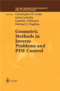 Geometric Methods in Inverse Problems and Pde Control