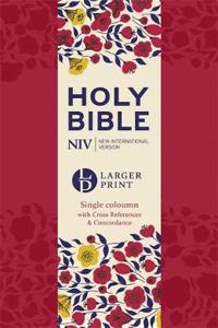 NIV Larger Print Compact Single Column Reference Bible