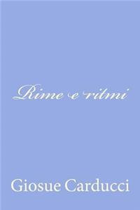 Rime e ritmi