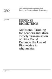 Defense Biometrics