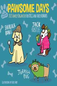 PAWSOME DAYS FAMILY ORGANISER WALL CALEN