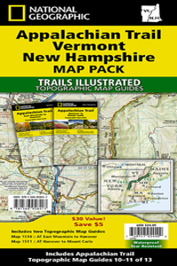 Appalachian Trail: Vermont, New Hampshire [map Pack Bundle]