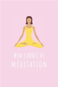 Mon carnet de méditation